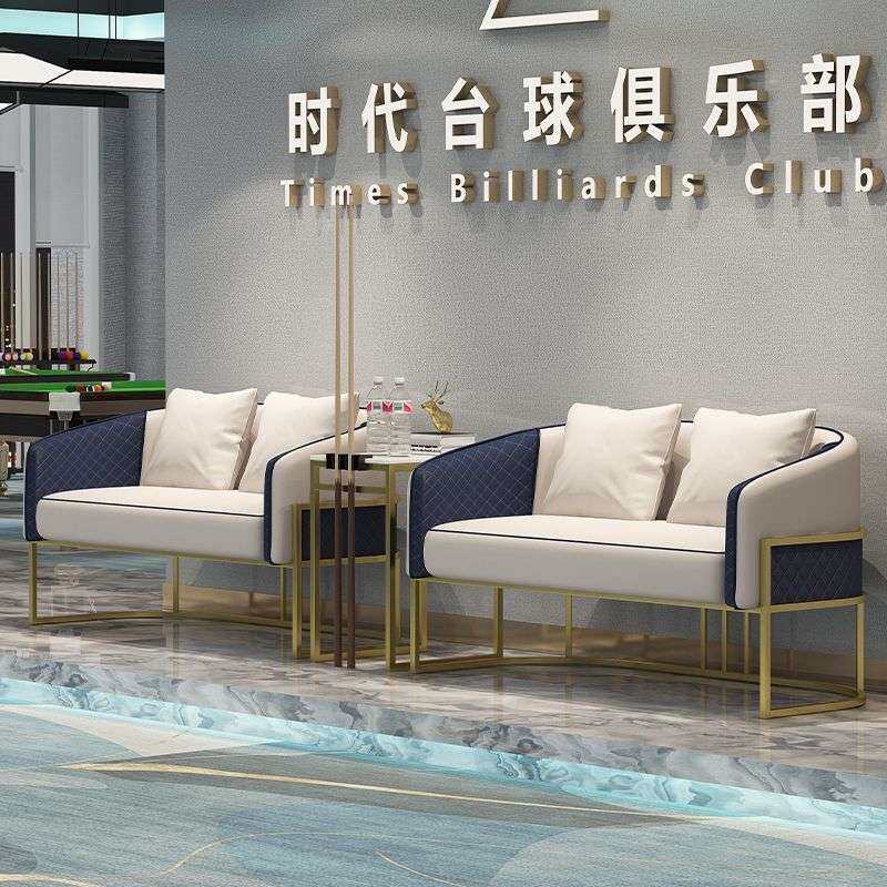 台球厅沙发观球椅桌球休息区简约观球椅子观战看球台球室沙发座椅