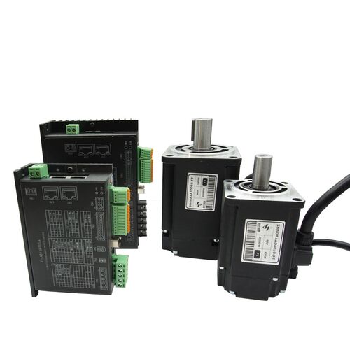 24V48V直流低压伺服套装17位绝对值编码器标配485通讯可加CAN通讯
