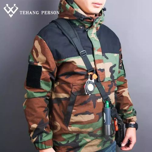 户外轻型战术背带快调快拆单双点机能模块化可扩展斜挎包单肩