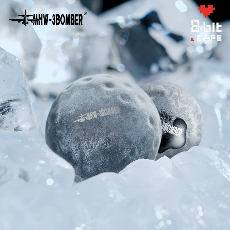 MHW轰炸机不锈钢圆冰球模具 意式手冲咖啡萃取快速冰镇Nucleus