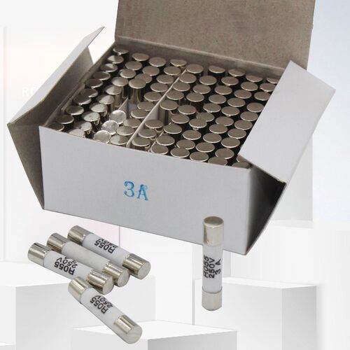 陶瓷保险丝520 525 R055保险管熔断器熔芯2A 4A 250V 15A10A
