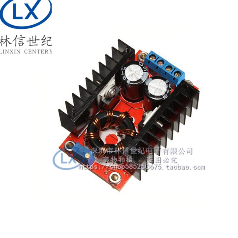 DC-DC 车载 笔记本移动电源 10-32V转12-35V可调 150W升压模块