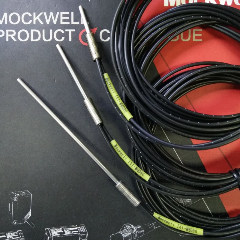 莫克韦尔TX1-M6D20 TX1-M6D40 TX1-M6D90 反射型光纤探头传感器