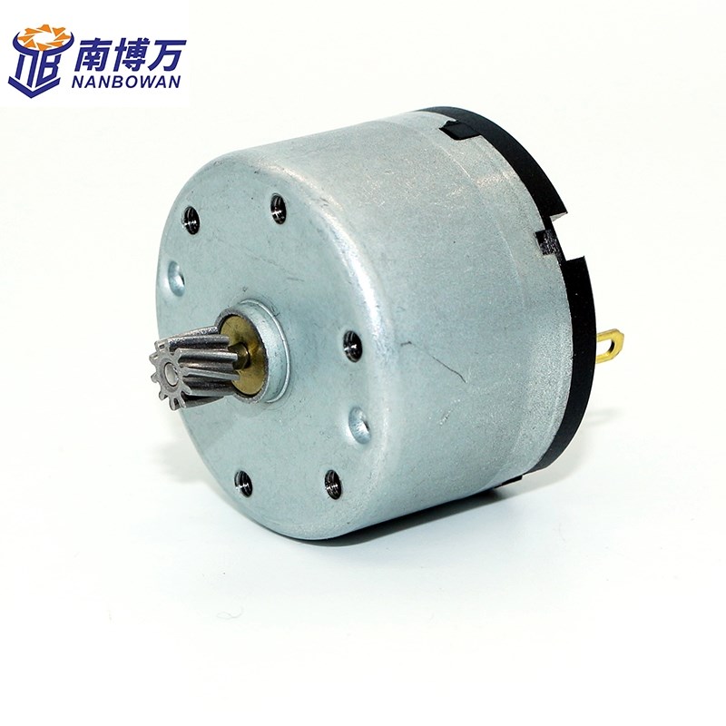 520微型直流电机 碳刷长寿命马达 6V带齿轮电机 12V高速电机DC24V