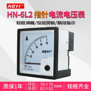 20A 指针电流表指针电压表电流表头安培表10A 450V 6L2 奥仪HN