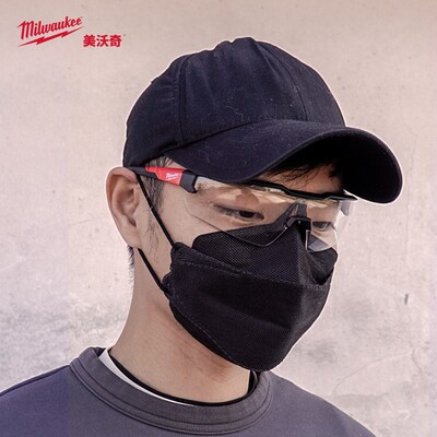 米沃奇milwaukee进口防护眼镜护目镜防尘防风沙防飞溅工业风眼罩
