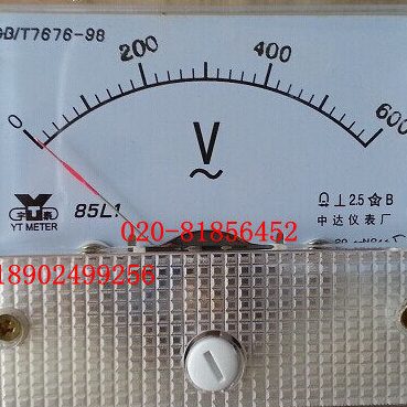 交流电压表85L1-600V 450V 500V 85L1-V GB/T7676-98