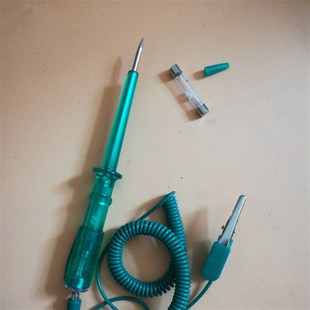 汽车修理工专用绿色电笔led灯泡十二伏二十四伏通用