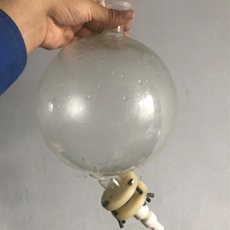 旋转蒸发器接收瓶带放料法兰口接口玻璃仪器球磨口3000ml