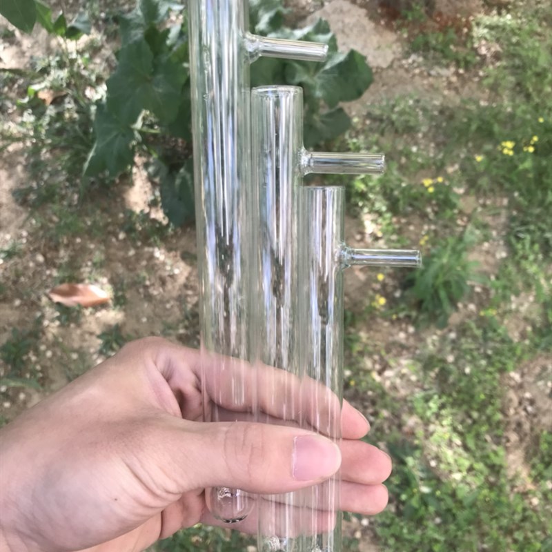 顶部具支玻璃试管耐高温试管18*200/15*180mm初高中化学实验器