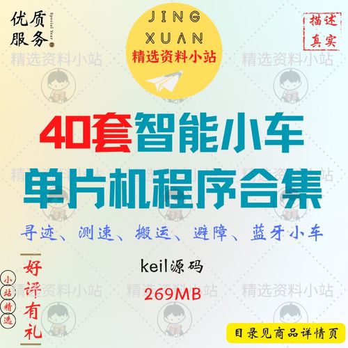 40套智能寻迹测速搬运避障红外蓝牙遥控小车单片机程序代码C源码