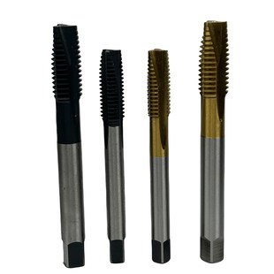 镀钛先端机用丝锥氧化黑色螺旋丝锥螺尖丝攻直槽m3 4M6M8M10