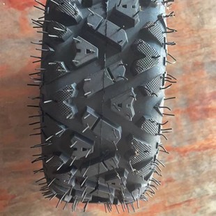 6寸A字轮胎轮毂 4.10 四轮电动摩托车沙滩车卡丁车配件13X5.00