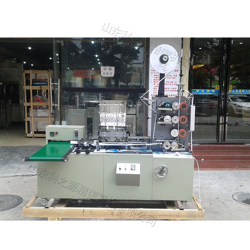 筷子自动包装机 一次性筷子餐具包装机 台式吸管入袋快速分装机