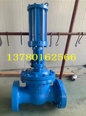 气动闸阀Z641H铸钢蒸气高温高压气控阀304不锈钢法兰闸阀切断闸阀