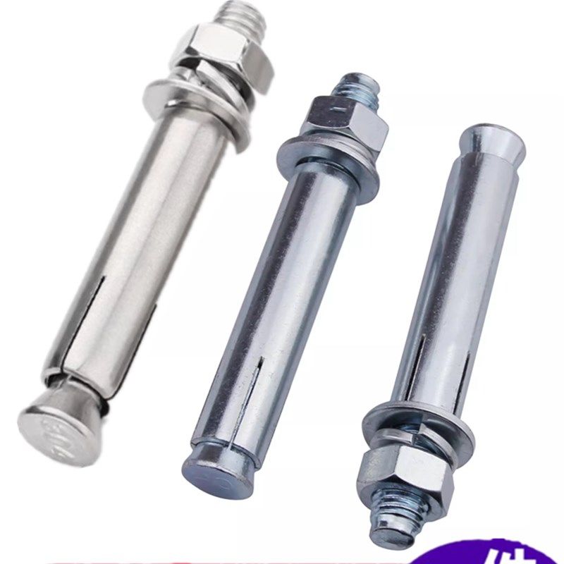 304不锈钢膨胀螺丝大全镀锌膨胀螺栓加长拉爆膨胀管钉外管M6M8M20,金属材料及制品,金属罐/桶/瓶,淘宝优惠券,粉丝福利购,淘宝优惠卷