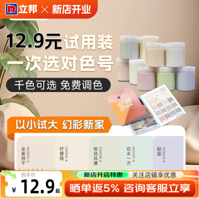 立邦哑光面漆可调色小样
