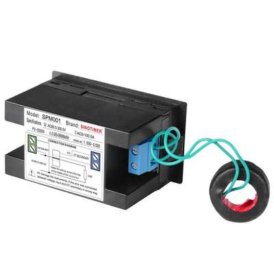 SPM001 交流LED数显电压表电流表功率表频率表因数表电力监测仪