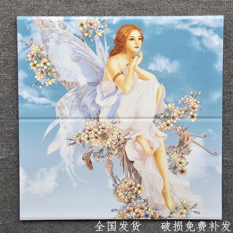 墙砖装饰花片300x600 画片艺术砖厨房卫生间个性瓷砖风景画花砖