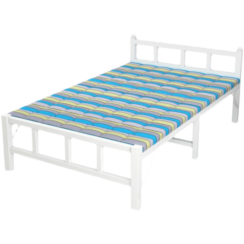 折叠床单人家用午休办公室午睡简易便携家用陪护租房成人木板铁床