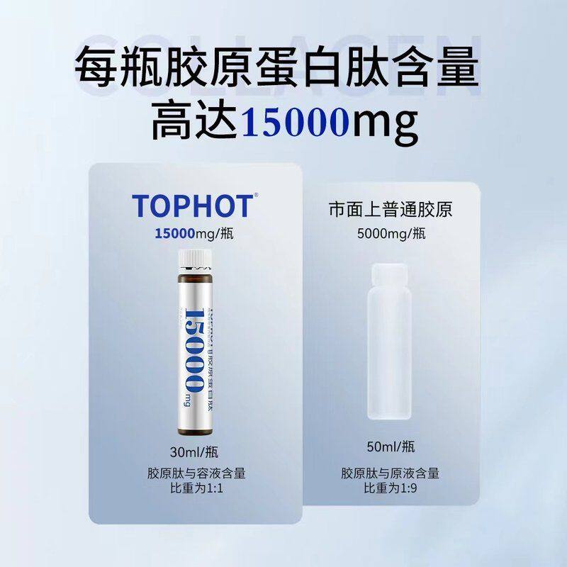 【TOPHOT】鳕鱼胶原蛋白肽15000mg百香果味