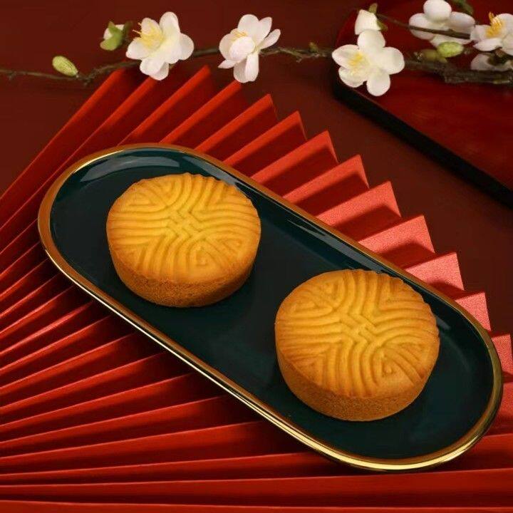 双合成正宗晋式蛋月烧80g*10传统手工五仁豆沙枣泥绿豆