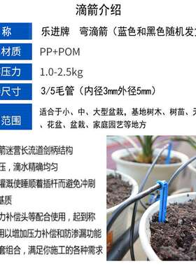 雨水感应懒人自动滴水器浇花定时喷头插花盆里滴灌喷头滴水头