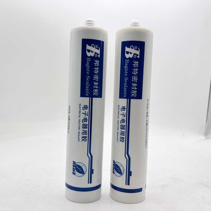 邦特1406/1406B电子电器胶耐冷热耐候性硅橡胶粘合剂黑色白色胶水