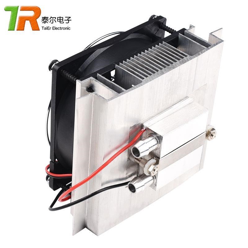 小型鱼缸冷水机降温套件水冷头12V半导体制冷片空调diy电子制冷器
