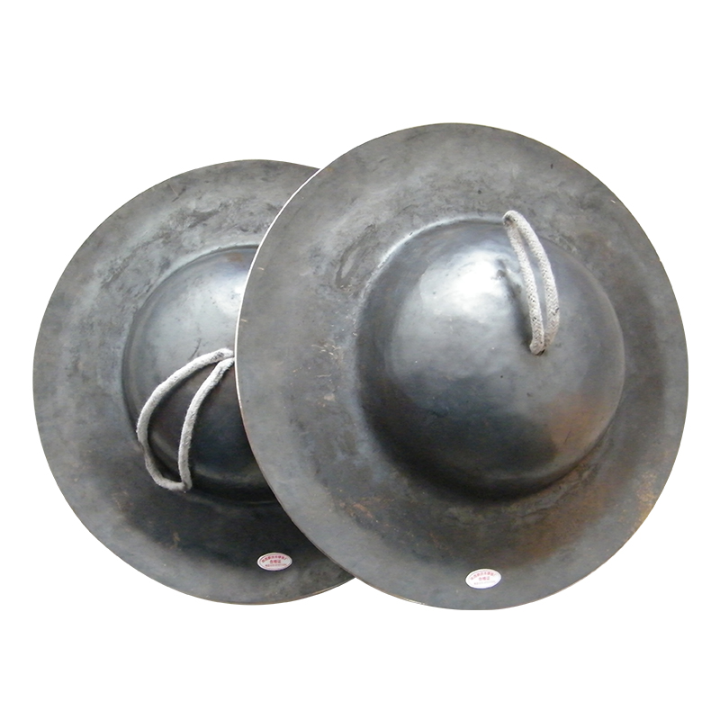 纯铜锣鼓7-12寸青铜t钹二帽川钹民乐铜波黑擦大帽镲法器大顶钹