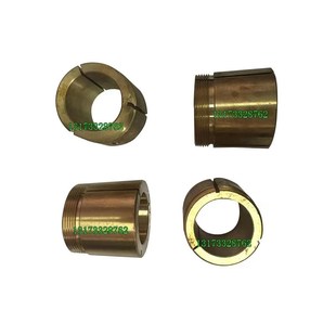 青海X61铣床配件花键轴铜套内孔44高度60铣床配件铜套丝处M60