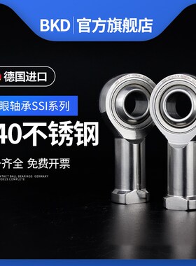 德国BKD进口SSI5T/K鱼眼杆端6轴承8关节10不锈钢12正牙14反牙16
