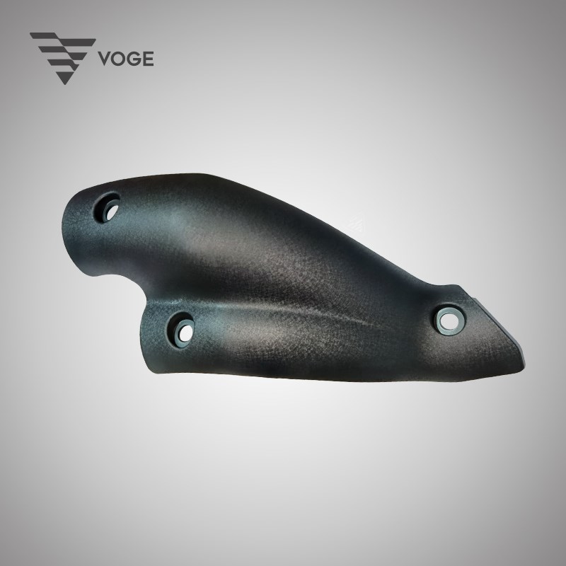 无极LX500-3A CU525巡航复古太子原装消声器排气管装饰罩护罩