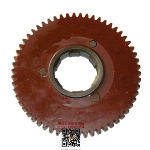 胶布 胶木 尼龙齿轮M2.75 Z63 挂轮 CW6163 Z58 CW6180车床配件