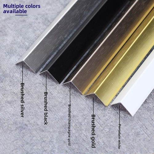 铝合金l形边条l形直角边条形边条l形装饰线瓷砖边条