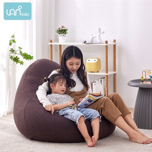 儿童沙发榻榻米豆袋小型家用懒人躺椅卧室可拆洗男女孩阅读区座椅