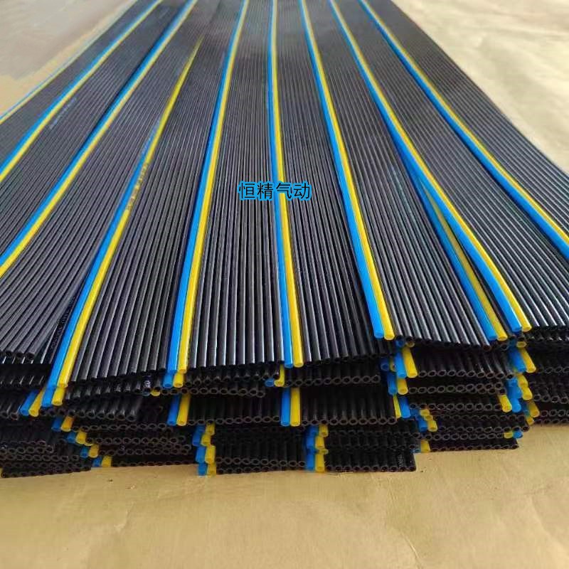 工厂定制TPU多排七排气管 聚氨酯十二排八排481贴片机拖炼用软管