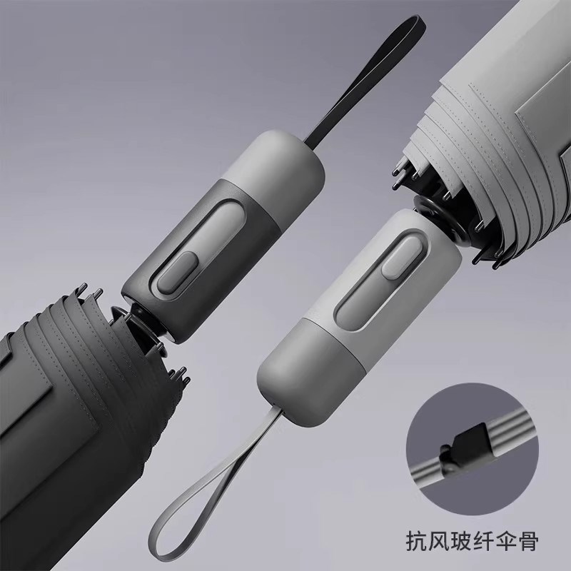 进口全自动折叠雨伞男士加固加厚结实抗风晴雨两用女遮阳伞