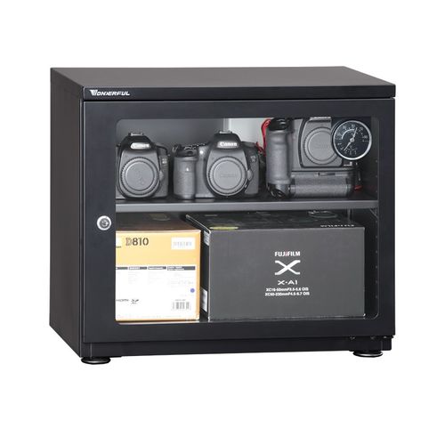 万得福 防潮柜 防潮箱 干燥箱 WD-086C 除湿机 摄影机专用镜头箱