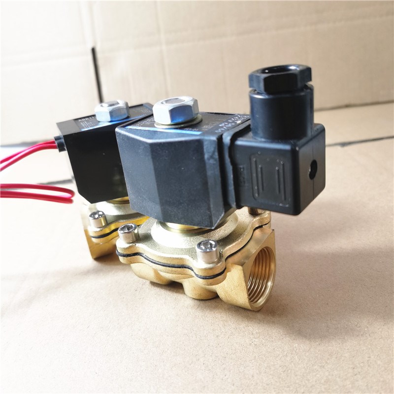 电磁AB41-04-8二通常闭G1/2铜体气DN15水管道CKD型