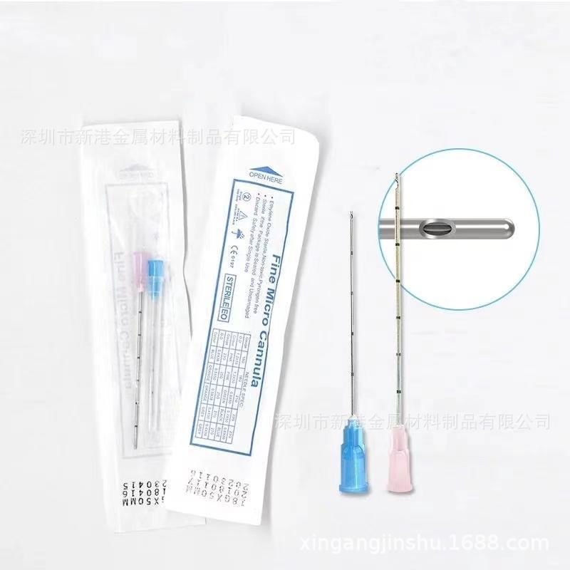 304不锈钢钝针 一次性带刻度封圆头顿针18G21G22G23G227G30G