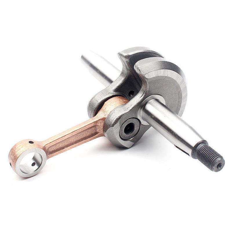 48地钻曲轴63CC发动机曲轴地钻动力钻孔曲轴割草机配件48地钻曲轴