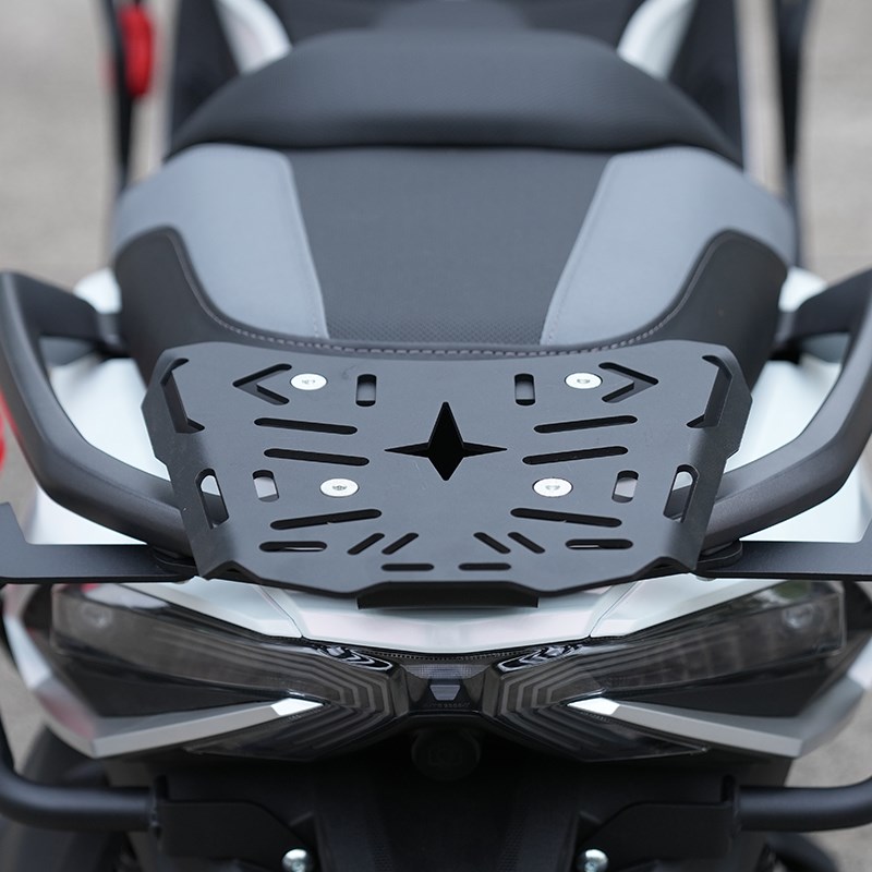 适用于三阳Cruisym巡弋400后货架摩托车XS400T尾箱架改装尾翼支架