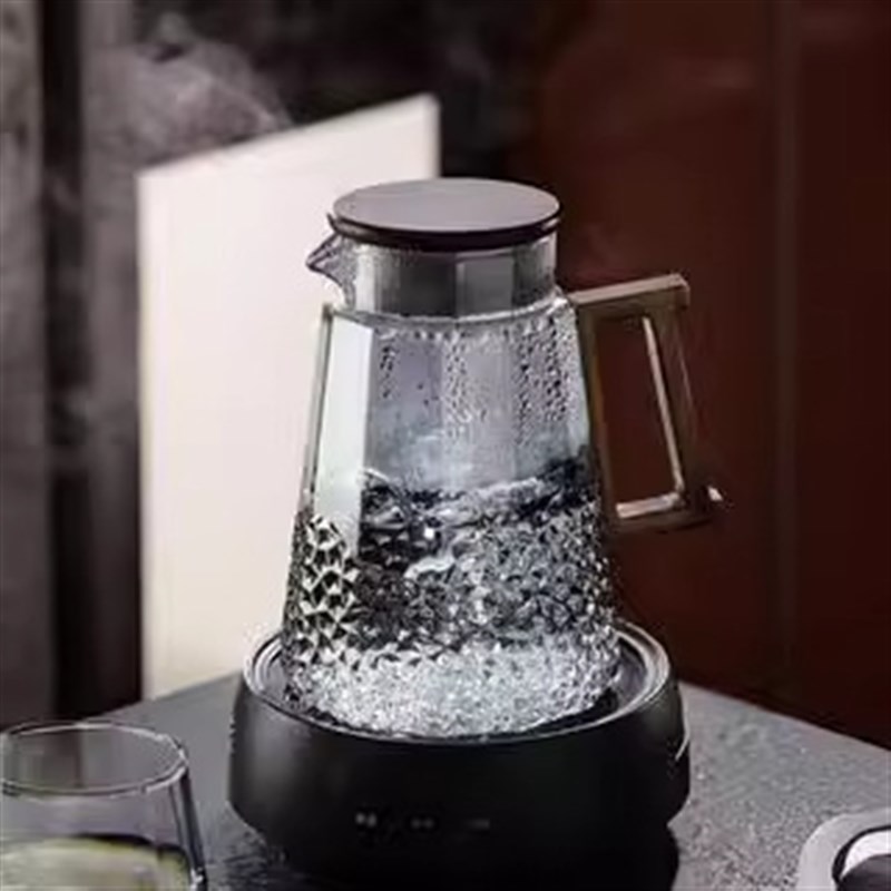 玻璃冷水壶大容量家用p凉水杯套装高硼硅杯子耐高温凉白开水泡茶