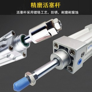 X50X60X75X80X100X125X150X175X200 50S 10S 可调气缸SIJ80X25