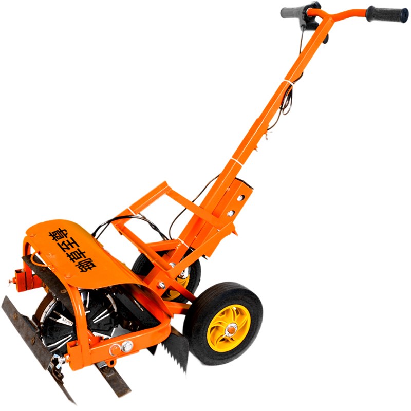微耕机锄草机 农用电动锄草机耕地D开沟机农用犁地耕田旋耕机家用