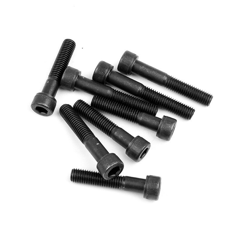12.9级内六角螺丝钉圆柱头杯头螺丝大全铁黑螺栓螺钉国标M1.6M2