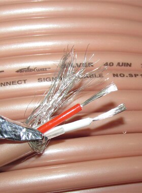 英国Shark/鲨鱼 SP18122G 镀银 音频信号线 发烧信号线 散线 AV线