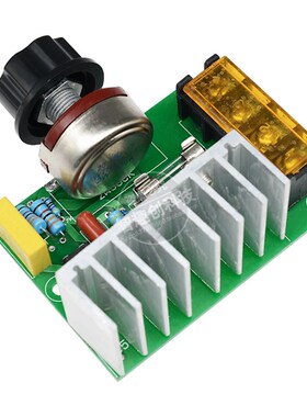 AC220V 4000W调速器进口大功率可控 电子调压器调光调温器带保险