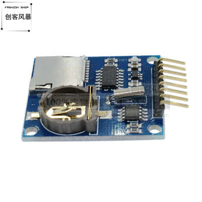 MINI DS1307数据记录扩展板 数据记录模块 时钟模块 Micro SD卡槽